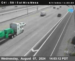 NB 15 at Mira Mesa Blvd