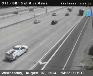 NB 15 at Mira Mesa Blvd