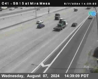 NB 15 at Mira Mesa Blvd