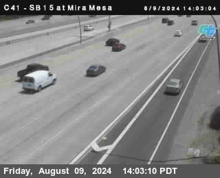 NB 15 at Mira Mesa Blvd