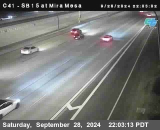 NB 15 at Mira Mesa Blvd