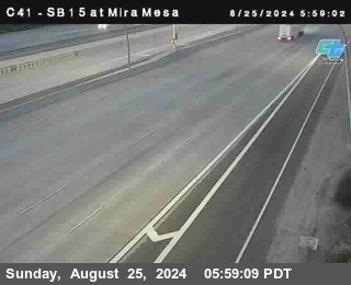 NB 15 at Mira Mesa Blvd