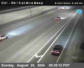 NB 15 at Mira Mesa Blvd