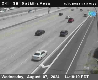 NB 15 at Mira Mesa Blvd