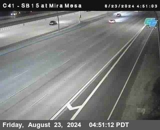 NB 15 at Mira Mesa Blvd