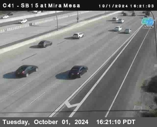 NB 15 at Mira Mesa Blvd