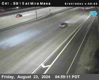 NB 15 at Mira Mesa Blvd