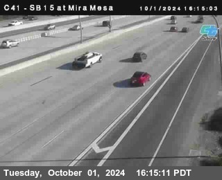 NB 15 at Mira Mesa Blvd