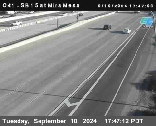 NB 15 at Mira Mesa Blvd