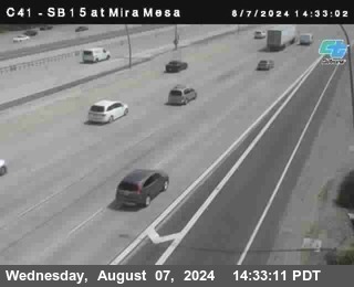 NB 15 at Mira Mesa Blvd