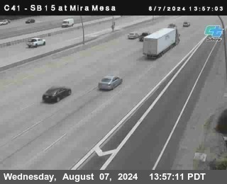 NB 15 at Mira Mesa Blvd