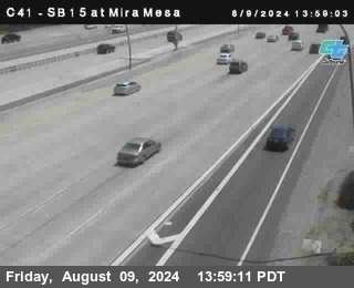 NB 15 at Mira Mesa Blvd