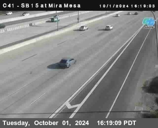 NB 15 at Mira Mesa Blvd