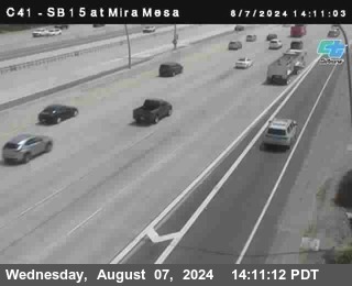 NB 15 at Mira Mesa Blvd