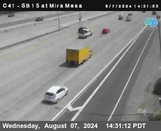 NB 15 at Mira Mesa Blvd