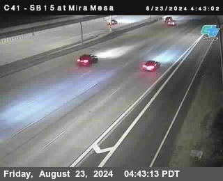 NB 15 at Mira Mesa Blvd