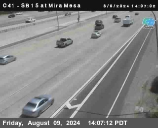 NB 15 at Mira Mesa Blvd