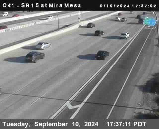 NB 15 at Mira Mesa Blvd