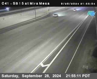 NB 15 at Mira Mesa Blvd