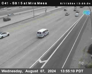 NB 15 at Mira Mesa Blvd