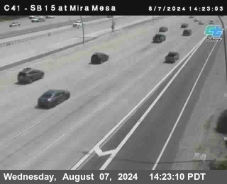 NB 15 at Mira Mesa Blvd