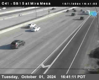 NB 15 at Mira Mesa Blvd