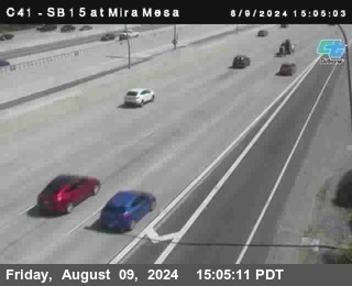 NB 15 at Mira Mesa Blvd