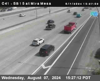 NB 15 at Mira Mesa Blvd