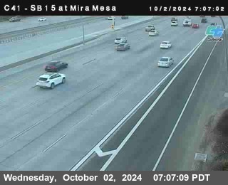 NB 15 at Mira Mesa Blvd