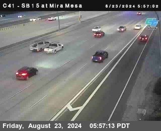 NB 15 at Mira Mesa Blvd