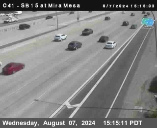 NB 15 at Mira Mesa Blvd