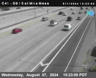 NB 15 at Mira Mesa Blvd