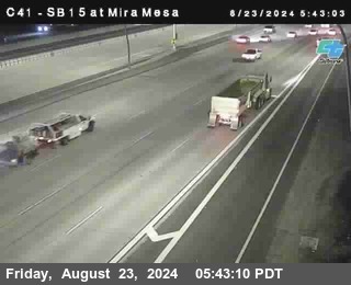 NB 15 at Mira Mesa Blvd