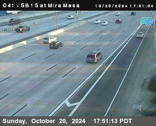 NB 15 at Mira Mesa Blvd