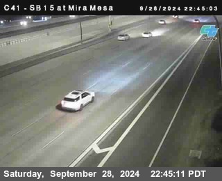 NB 15 at Mira Mesa Blvd