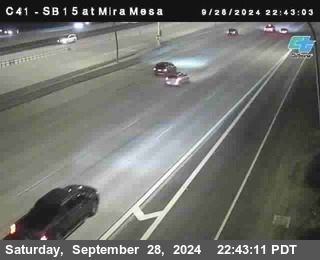 NB 15 at Mira Mesa Blvd