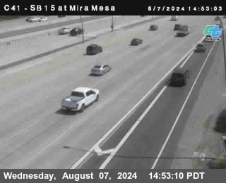 NB 15 at Mira Mesa Blvd