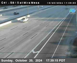 NB 15 at Mira Mesa Blvd