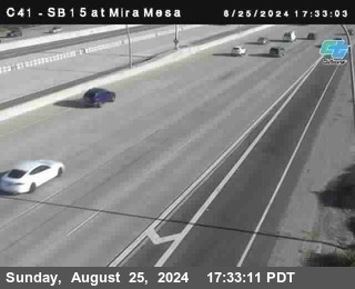 NB 15 at Mira Mesa Blvd