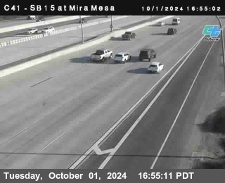 NB 15 at Mira Mesa Blvd