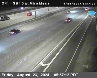 NB 15 at Mira Mesa Blvd