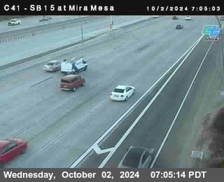 NB 15 at Mira Mesa Blvd