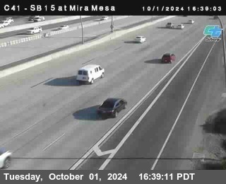 NB 15 at Mira Mesa Blvd