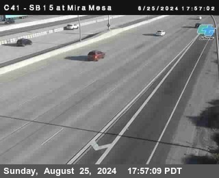 NB 15 at Mira Mesa Blvd