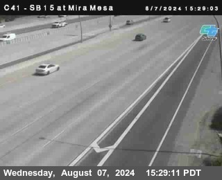 NB 15 at Mira Mesa Blvd