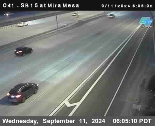 NB 15 at Mira Mesa Blvd