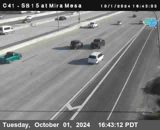 NB 15 at Mira Mesa Blvd