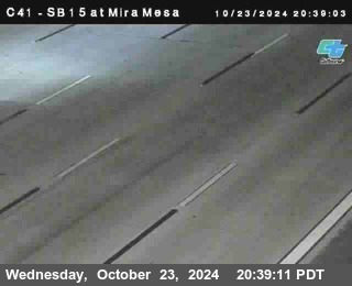 NB 15 at Mira Mesa Blvd