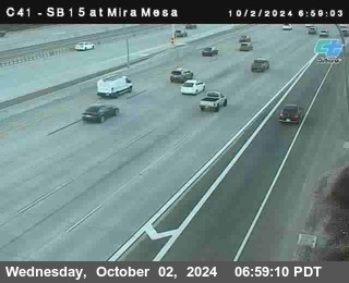 NB 15 at Mira Mesa Blvd