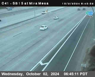 NB 15 at Mira Mesa Blvd